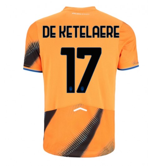 Atalanta Charles De Ketelaere #17 Tredjedrakt 2025-26 Korte ermer Atalanta Charles De Ketelaere #17 Tredjedrakt 2025-26 Korte ermer